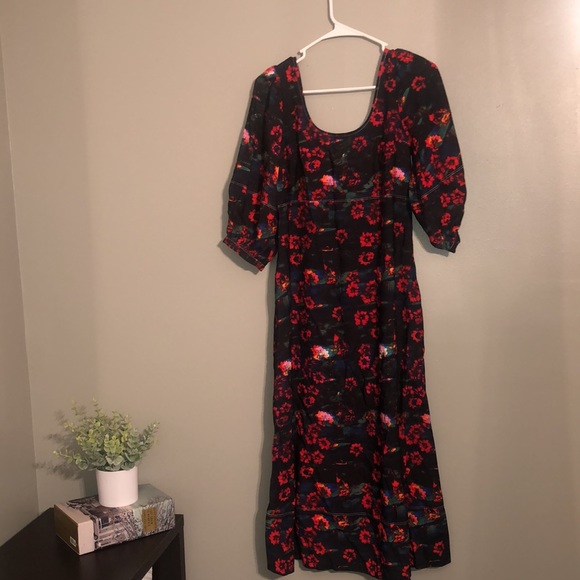 Rachel Comey x Target Women's Floral Print Volume 3/4 Sleeve Dress - Picture 5 of 8